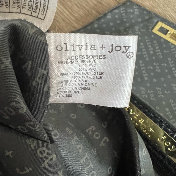 Olivia Joy New York Black Crossbody Bag with Shoulder Strap - Picture 12 of 16